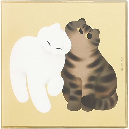 Kingjim HN-S09 Nakayoshi Notizbuch, Hitotoki Notizbuch, quadratisch