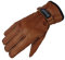 Herren Winter Leder Handschuhe Lederhandschuhe Braun mit Schnalle Neu XXXL