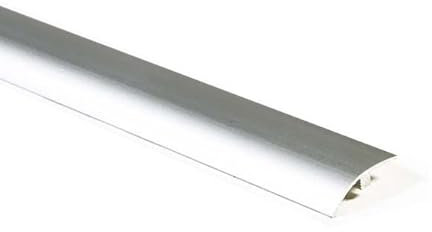 SOGLIA DI DISLIVELLO - PROFILI DI FINITURA PER PAVIMENTI VINILICO SPC (30x7x2700mm - Argento)