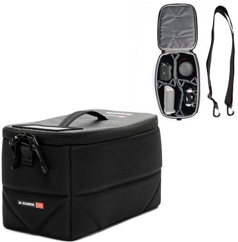 Nanuk N-Cubik Ordnungssystem (17S) für Wasserdichte Hartschalenkoffer oder Rucksäcke N17S-000BK-0B1
