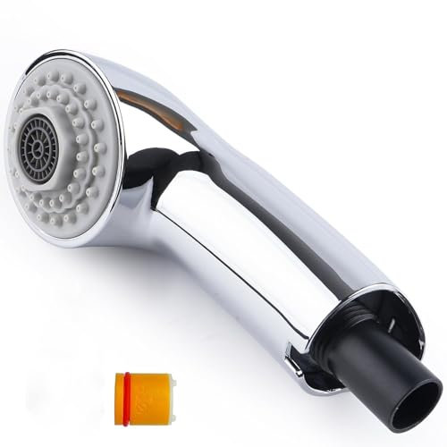 Ausziehbarer Sprühstab für Grohe Parts 46298IE0 / 46312IE0, passend für Grohe ausziehbare Armaturen, Ersatz für Grohe Küchenarmaturen, Chrom