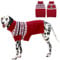 IECOii XL Hundepullover,Hunde Rollkragenpullover Hund Winter Pullover,Weihnachten Dog Jumpers Warmer Pullover-Strickwaren FüR MäNnliche Weibliche Hunde,Hundepullover FüR Englische Bulldogge,XLarge