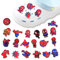 Schuh Charms Schuhanhänger für Clogs, Anime Schuhanstecker Set Niedliche Schuh Dekoration, DIY Schuh Charm Pins Stecker Anstecker Zubehör Jungen Mädchen Kinder für Sandalen Geburtstag Geschenke Party