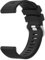 Wanme 20mm Bracelet Compatible avec Garmin Venu Sq 2/Venu/Venu Sq/Venu Sq 2 Music/Venu 2 Plus/Vivoactive 5/3, Classic Stripe Texture Design, Silicone Bracelet pour Forerunner 645/245 (Noir)