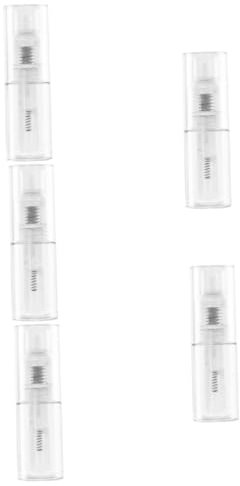 Vaguelly 5st Trockenpulver Flasche Spender Puffer Anlage Kleine Reisesprühflasche Formel Taubenwaschmittel Nebel Bebe Reiseflaschen Chemisch Körper Behälter Container Plastik Transparent