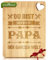 Vatertagsgeschenk für Papa, Geschenke für Papa, Bambus Schneidebrett Papa Geschenk zum Geburtstag Vatertag bester Papa Vater Geschenke von Tochter Sohn, Schneidebrett Holz Gravur Küchenbrett Brotbrett