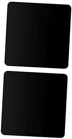 MOLUCKFU 2piezas Placas De Espejo Acrílico para Fotografía Accesorios De Estilo Elegante para Joyas y Cosméticos para Decoración Casa y Fondos De Fotos