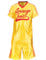 Costume Agent Dodgeball Durchschnittlichen Joes Erwachsene Gelb Jersey Kost¼M Set (Medium)