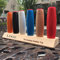 (Orange) - B-Creative Mokuru game Fidget Tumbler Rollver Flip Wood Stick Stress Reliever Desktop Toy (Orange)