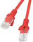 LANBERG CABLE DE RED PCU6-10CC-0150-R,RJ45,UTP,CAT 6,1.5M,ROJO