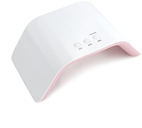 KADS UV Lamp Nail Dryer 24W LED Polish Machine Professional for Finger and Toe Nail Curing Nail Art Tools with 3 Timer Setting