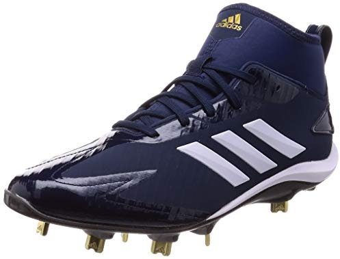 adidas Adizero Stabile Pro Mid Baseballschuhe Metall Cleats, navy, 42 EU