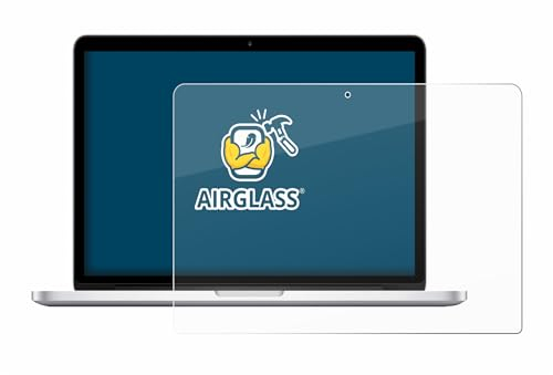 BROTECT Protector Pantalla Cristal para Apple MacBook Retina Pro 13 2015 Protector Vidrio - [Dureza 9H, Anti-Arañazos]