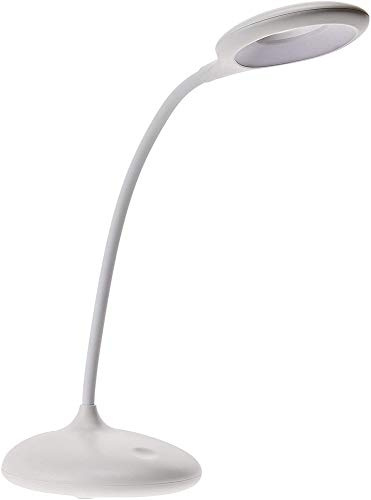 JANDEI - LED-Tischlampe 3W Verstellbar und schwenkbar mit neutralem Licht 4000K und Akku-Batterie