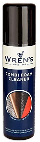 Ultimate Foam Cleaner, Stain Remover for Leather Textile Canvas Shoes Boots Handbags Accessories, Wren’s Combi Foam Cleaner, 150 ml – 5.07 fl. oz.