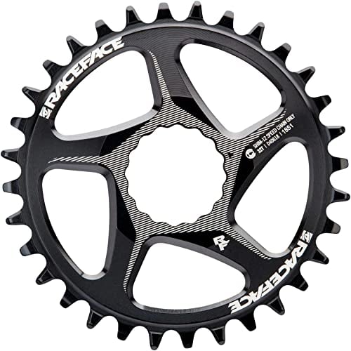 Direct Mount Shimano 12v Kettenblatt – 34 Zähne – Schwarz