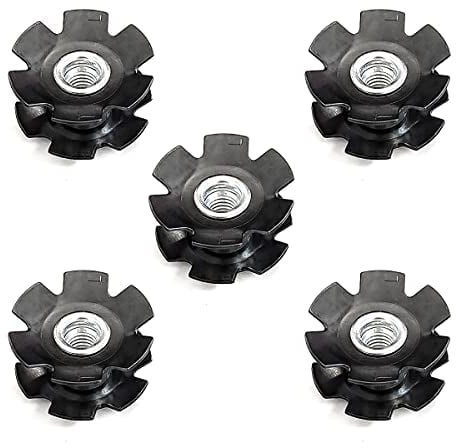 ONIPAX 5pcs/Bag Star Nut MTB Road Bike Headset for Fork 1-1/8(28.6mm)