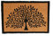 Nicola Spring Coir Door Mat - 60 x 40cm - Tree of Life - Pack of 1 - Decorative Indoor Front Door Floor Mat Entry Dirt Trapper Rug Outdoor Boot Scraper Non Slip Backing Doormat