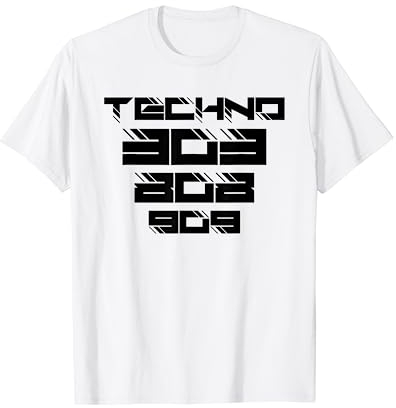 Techno Synthesizer Synth Analog Digital T-Shirt