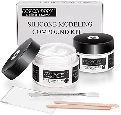 SFX - Set di trucchi, in silicone platino, 3 once, per Halloween, ferite realistiche, cicatrici, protesi, fornitore professionale di teatro, cosplay, Halloween, feste