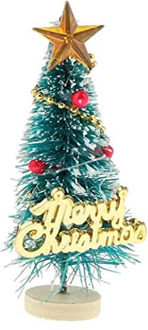 Puppenhaus Zubehör, Puppenhausmöbel, Mini Weihnachtsbaum, 1:12, Puppenhaus Miniatur Weihnachtsbaum, Miniatur Szenenmodell für Weihnachtsfeier und Puppenhaus Dekoration