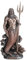 Veronese Design 19,5 cm hohe Poseidon-Skulptur griechischer Gott des Meeres, Kaltgussharz, Bronze-Finish