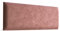 Muralo - Samt Wandkissen Stoff Polster-Paneel für Schlafzimmer Wohnzimmer Bett Wandpolster Bettkopfteil Lendekissen Modern Luxus Gepolstert Magic Velvet (Altrosa, 90 cm x 30 cm)