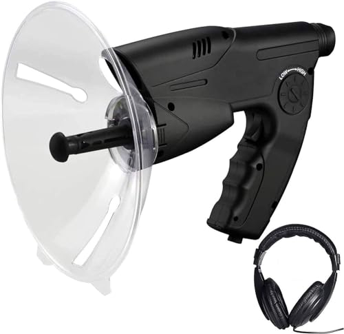 Monoculaires À Microphone Parabolique Portable, Amplificateur de Son, Télescope D'observation Bionique Et d'oiseaux, Monoculaire X8 Bionic, Amplificateur de Son Monoculaire 200 M, pour Espionner