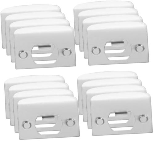 WATIIFUFU 16pezzi Chiusura Inossidabile Per Serrature Copertura Per Facile Installazione Per e