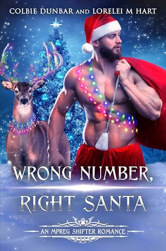 Wrong Number, Right Santa: An MM Mpreg Shifter Romance (Dial M For Mates)