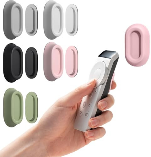 Soporte magnético para mando a distancia, 5 piezas Soportes para mando a distancia, Soporte de Control Remoto Magnético, Fuerte soporte magnético para mando a distancia, para el hogar y la oficina