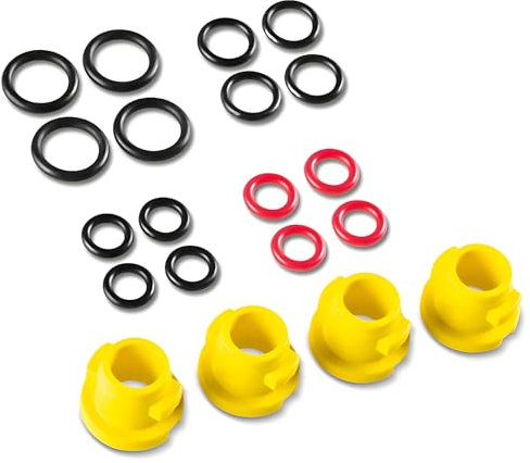 Wjelet 20PCS Pressure Washer O-Ring Nozzle Set 2.640-729.0 Lance Hose Nozzle Spare for Karcher Pressure Washer K2 K3 K4 K5 K6 K7