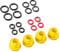 Wjelet 20PCS Pressure Washer O-Ring Nozzle Set 2.640-729.0 Lance Hose Nozzle Spare for Karcher Pressure Washer K2 K3 K4 K5 K6 K7