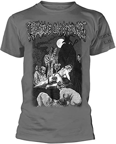 LIDU33YUN Cradle of Filth 'Black Mass' T Shirt(Medium)
