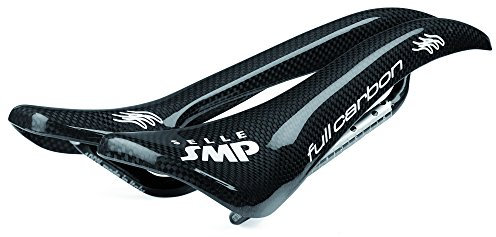 SMP 8032568520814, Sella 4BIKE Full Carbon Nera 2018 Uomo, Nero, M