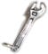 Wrench sterling silver charm .925 x 1 Tools spanner charms