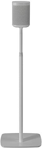 Flexson Adjustable Floor Stands for Sonos One, One SL and Play:1 - White (pair)
