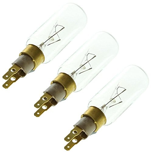 Bauknecht T Click Leuchtmittel/American Style Kühlschrank Lampe (40 W) (Pack von 3)