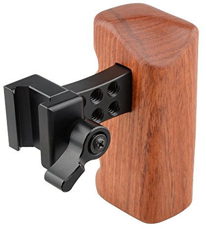 CAMVATE DSLR Holz NATO Griff Grip