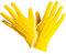 Party Discount NEU Handschuhe, gelb, one size