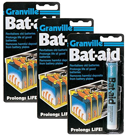 3 x Granville Bat-Aid Tablets - Revitalises Old Batteries | Prolongs Life
