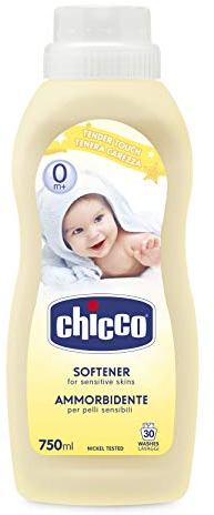 Chicco Weichspüler Tenera Carezza, Gelb, 6 x 750 ml