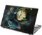 TaylorHe 13-14 inch Laptop Skin Vinyl Decal with Colorful Patterns and Leather Effect Laminate MADE IN England Vintage Butterfly and Watch