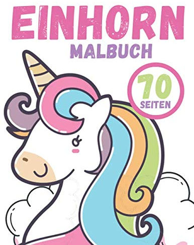 Einhorn Malbuch: für Kinder