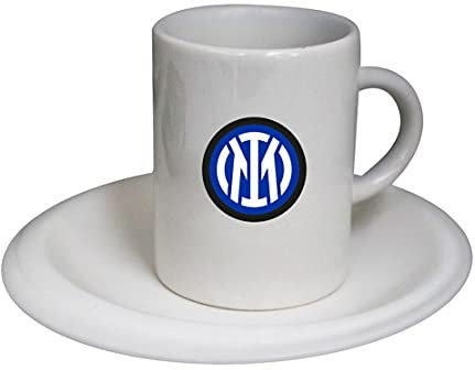 Giemme Tazzina da caffè con Piattino Inter Calcio FC Internazionale PS 17948