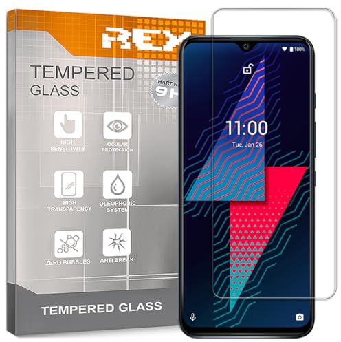 REY Pellicola salvaschermo per WIKO Power U30 - Power U10 - Power U20, Vetro temperato, di qualità Premium