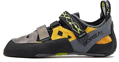 Boreal Men's Silex Climbing Shoes, Orange, Size 8.5 UK