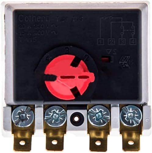 RECAMBIOS DREYMA Termostato Varilla Termo Bipolar Compatible con Fagor Edesa Cointra Zanussi Electrolux Corbero 6x270mm 20A 250V 15A 400V Instalación Fácil Seguridad Alta Durabilidad Precisión