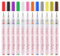 12pcs 3D Nail Art Pens Set, Nail Art Drawing Pen Nail Art Pens Manicure Polish Tools for Painting Nails DIY Nail Art Beauty (12 Colors)