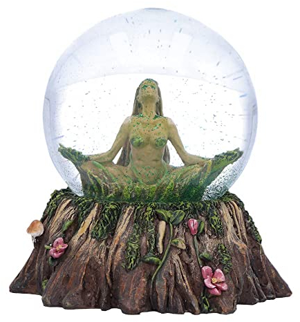 Nemesis Now Balance of Nature Schneekugel, Braun, 13,2 cm